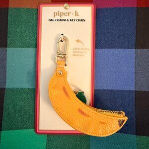 Piper K Bag Chain and Key chain Brand new with tags